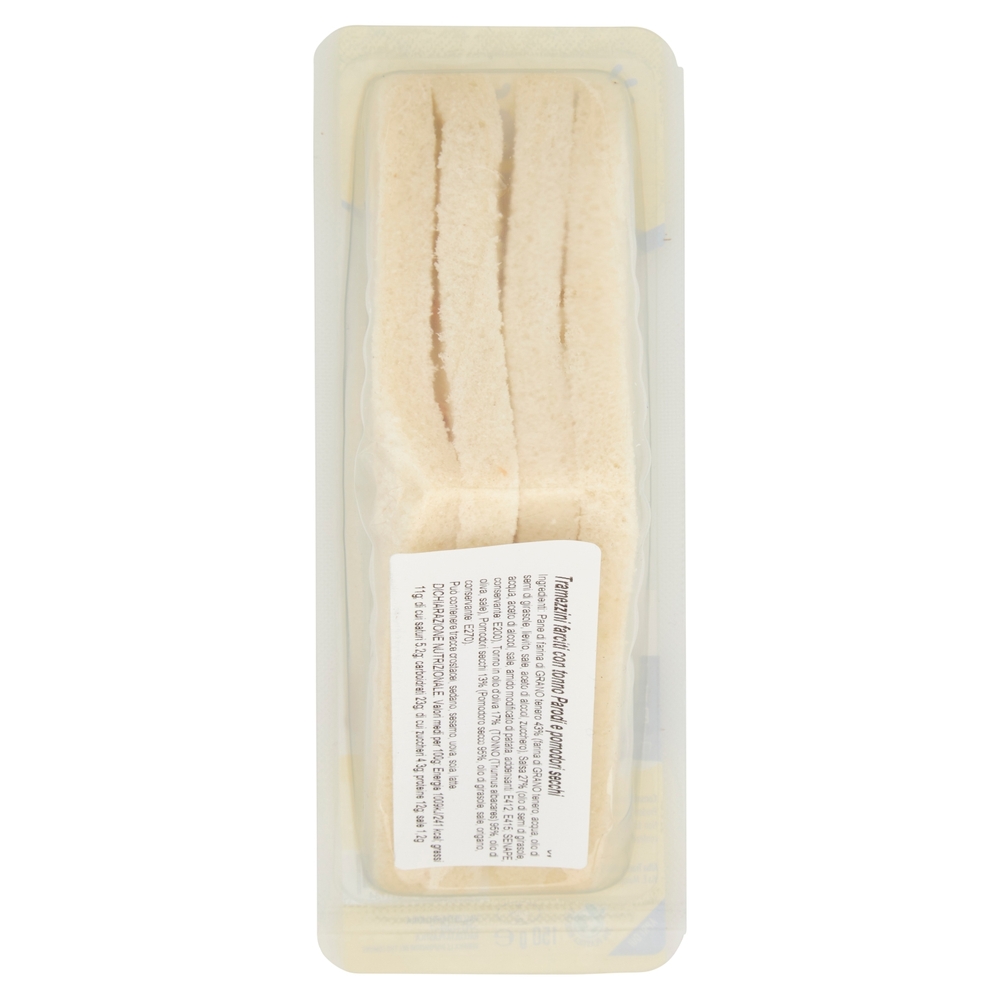 alba Tramezzini Duetto Tramezzino Tonno Angelo Parodi e Pomodori Secchi 150 g